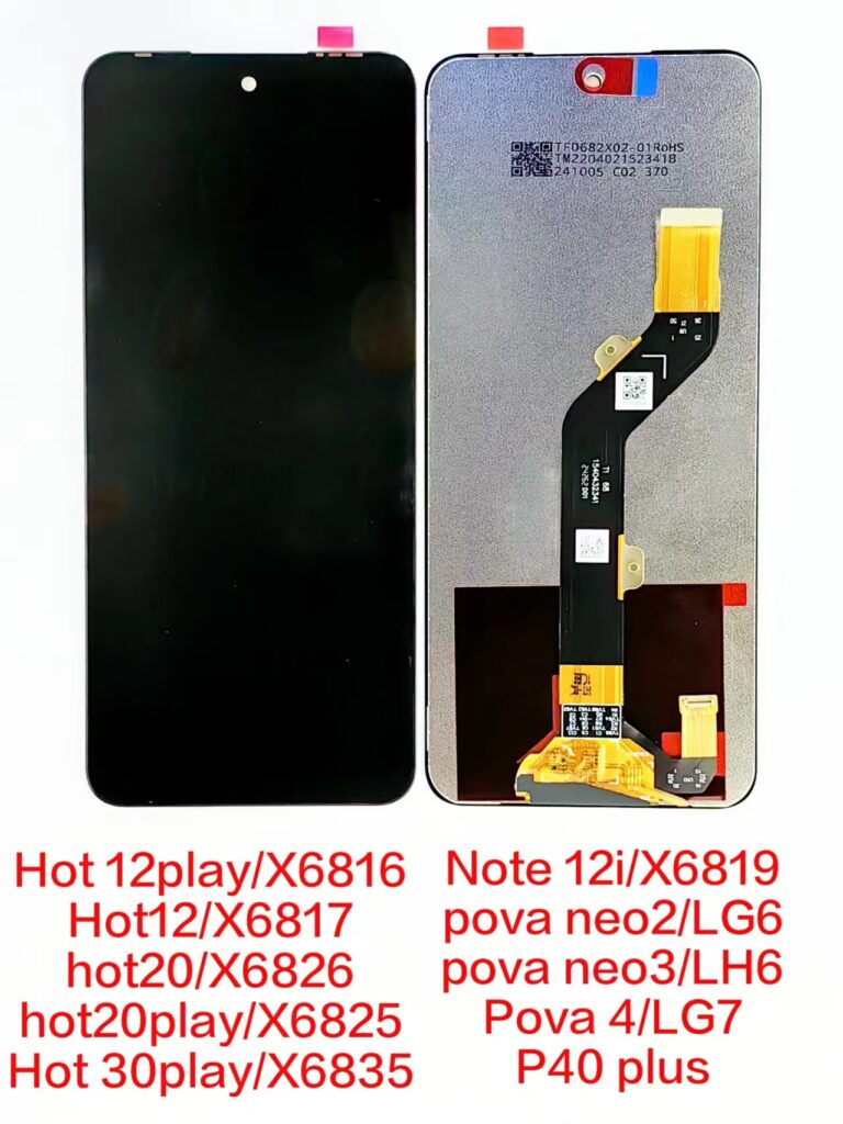TECNO HOT 12Play/HOT 12/HOT 20/HOT 20Play/HOT 30Play/POVA NEO2/NEO3/POVA 4
