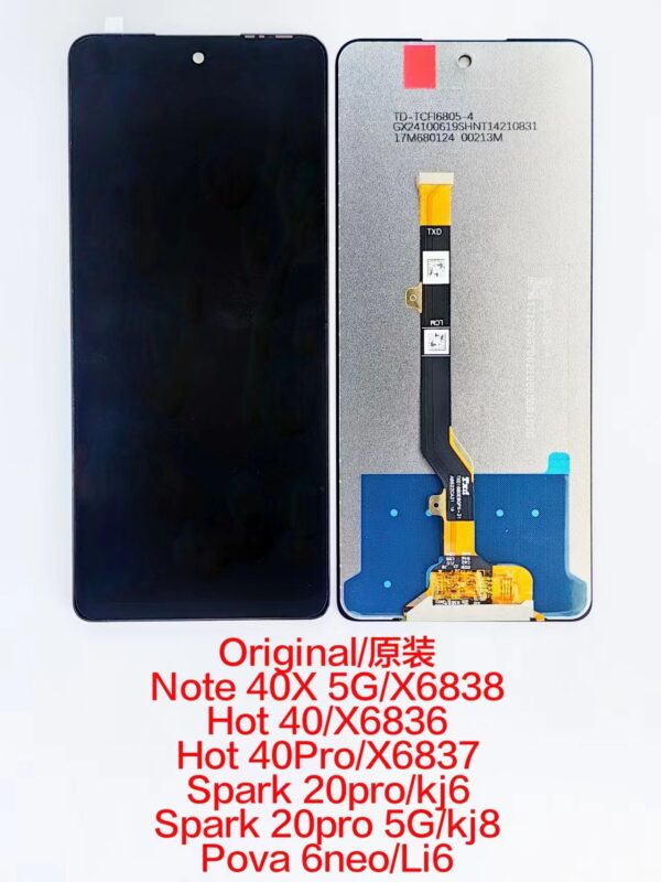TECNO Spark 20Pro/HOT 40/HOT 40Pro